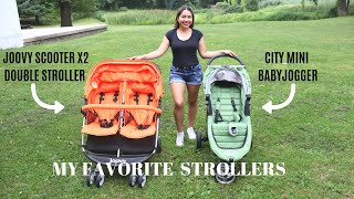 Best strollers for baby (CITY MINI single & JOOVY SCOOTER X2 double stroller review)