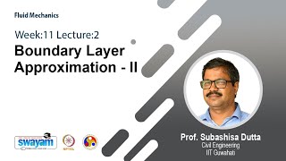 Lec 32: Boundary Layer Approximation II