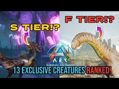 Which Creature Is the BEST in ARK Ascended? (All 13 Ranked!)