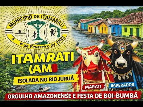 ITAMARATI (AM) 🇧🇷 | A Cidade do Boi-Bumbá Isolada no Rio Juruá | Amazônia Profunda