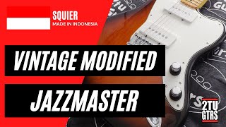 Video thumbnail for Squier Vintage Modified Jazzmaster Special 2011 Sunburst by 2tu Guitars