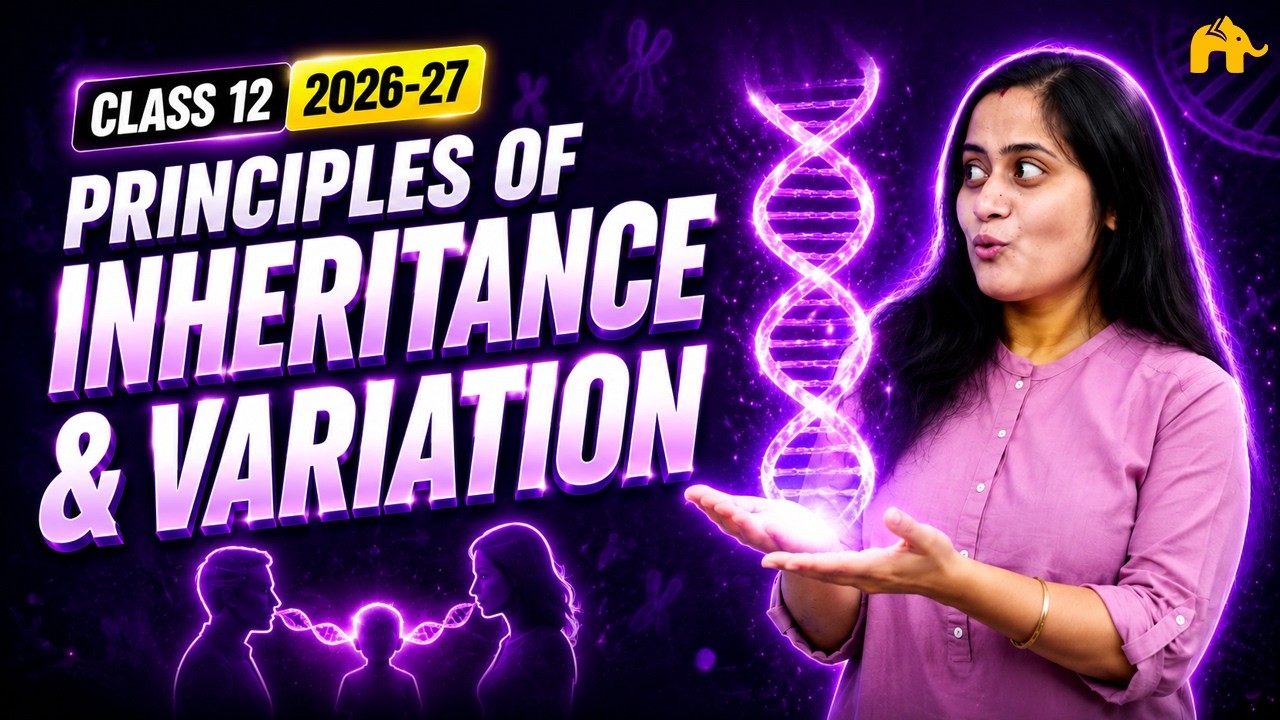 Principles of Inheritance and Variation Class 12 Biology| Genetics One Shot |NCERT CBSE NEET
