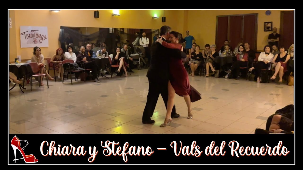 Chiara Luisi y Stefano Arioli 4/4 -  Vals del Recuerdo (Sexteto Cristal) Milonga Negra 2.0 (Prato)
