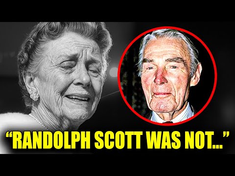 Before His Death, Randolph Scott's Wife Breaks Silence On Her Husband...