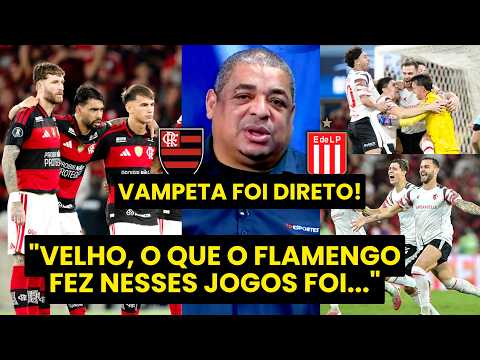 “NO FUTEBOL NÃO TEM ESSA, velho! O FLAMENGO pra mim…” VAMPETA MANDA A REAL após ELIMINAÇÃO!