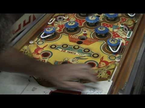 1963 Gottlieb "Slick Chick" Flipper maintenance and how they work, Pt 2