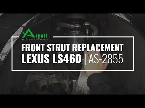 Front Strut Replacement on a Lexus LS 460 |  AS-2855
