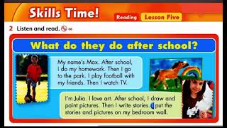 Lesson 5, unit 6: Let’s play after school! Family and friend 2