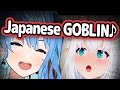 Suisei Keeps Singing Japanese Goblin Meme In Front Of Fubuki Hololive