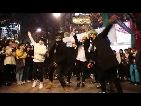 D.O.B #디오비# 20151212 홍대 공연《쩔어》(방탄소년단)