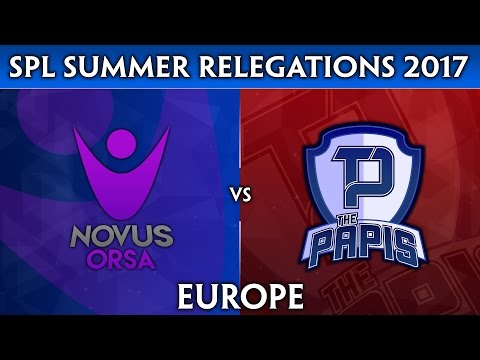 SMITE Pro League EU Summer Qualifiers 2017 - Novus Orsa vs. The Papis