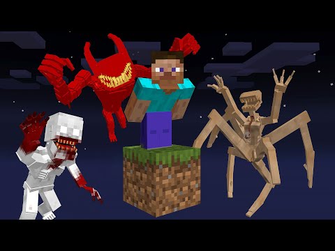 Minecraft, But It's ONE Scary Chunk