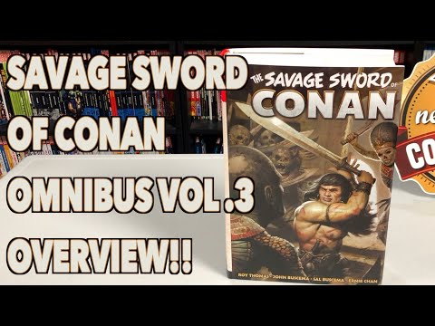 Savage Sword Of Conan: The Original Marvel Years Omnibus Vol. 3 Overview!