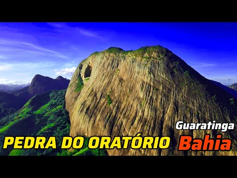 PEDRA DO ORATÓRIA *Guaratinga/Bahia* voo de drone