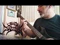 Bal Sagoth The Voyagers Beneath the Mare Imbrium guitar cover - kostas athanasiou Bal Sagoth The Voyagers Beneath the Mare Imbrium guitar cover