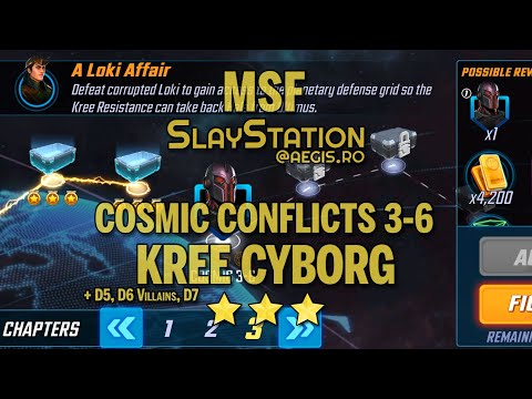 MSF Cosmic Conflicts 3-6, Kree Cyborg