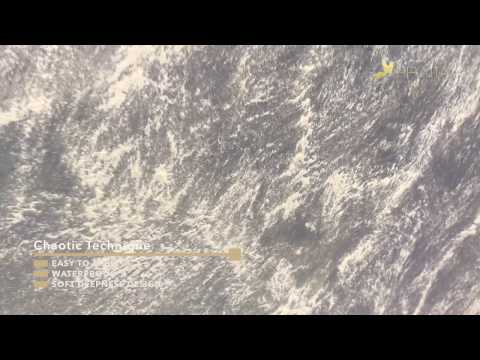 Sirocco Cool light grey colour - chaotic technique - overview