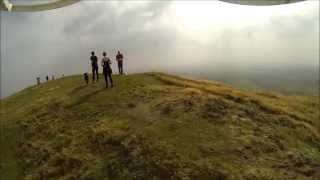 preview picture of video 'Falkland Hill seen from above  13/09/2014'