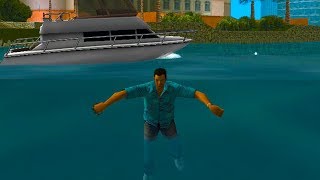 How To Swim in GTA Vice City!