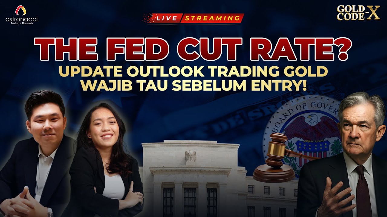 THE FED CUT RATE? GOLD BISA LANJUT ATH?