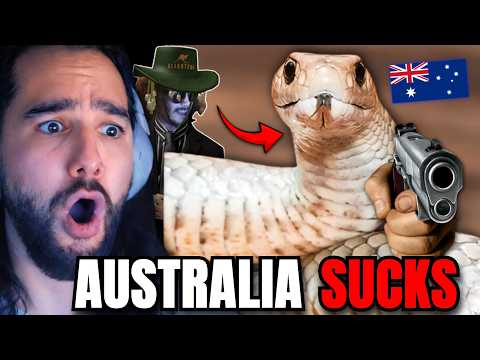 The animals in Australia are genuinely scary 😭 (more parz)