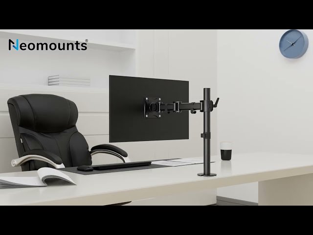 Vidéo teaser pour Neomounts  NM-D135BLACK desk monitor arm