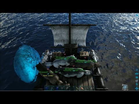 Alpha Leedsichthys Attacks My Rift [Ark Survival Evolved]