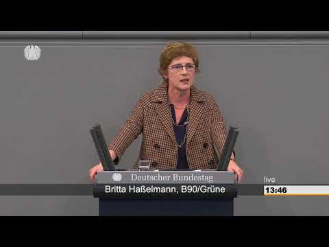 Britta Haßelmann: Vereinbarte Debatte: Gleichwertige Lebensverhältnisse [Bundestag 07.11.2018]