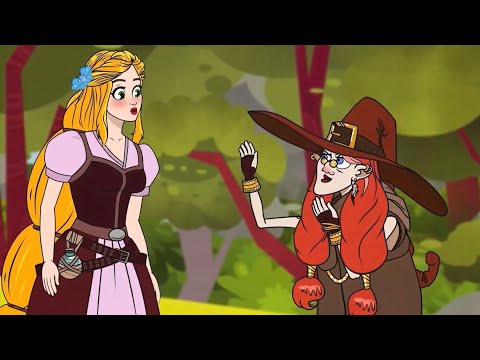 Rapunzel Folge 10 - Die Drei Großen Gefallen - Deutsche Märchen - German Fairy Tales