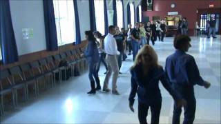 Roll that barrel out (Partner dance)