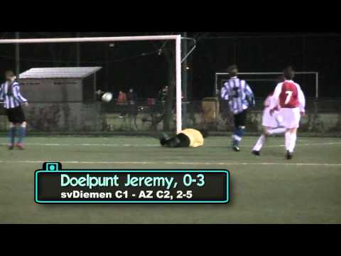 svDiemen C1 - AZ C2, 2-5, goal3, AZ videowall