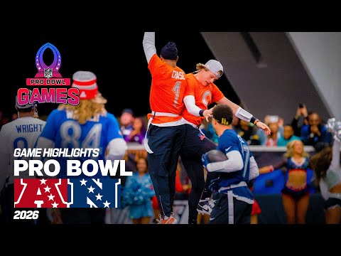 NFC vs. AFC Flag Football Game Highlights | 2026 Pro Bowl