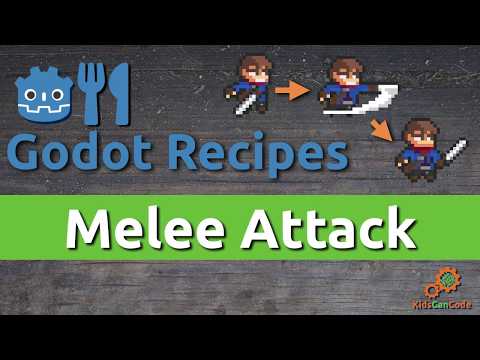 Godot Recipes: Melee Attack