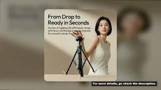 Original Ulanzi MT85 Magsafe Automatic Phone Tripod Dual Side Magnet 10m Wireless Control for Outdoo