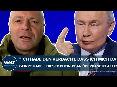 UKRAINE-KRIEG: "Habe den Verdacht, dass ich mich da geirrt habe!" Dieser Putin-Plan überrascht alle!
