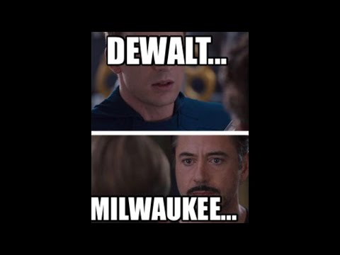 DIY - Milwaukee vs. DeWalt Door Lock Installation Kit
