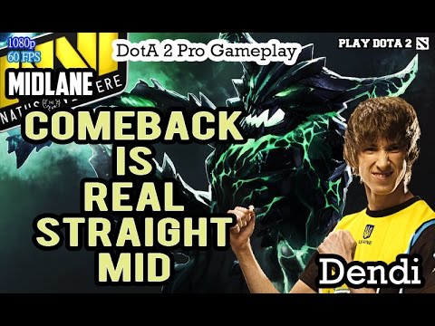 😱 DENDI OUTWORLD DEVOURER | COMEBACK IS REAL STRAIGHT MID | DOTA 2 PRO RANKED GAMEPLAY
