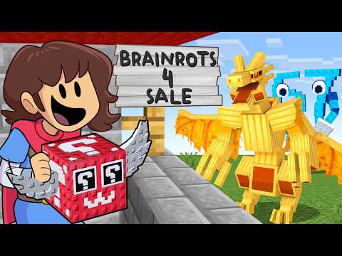 I Opened a Brainrot Store in Minecraft