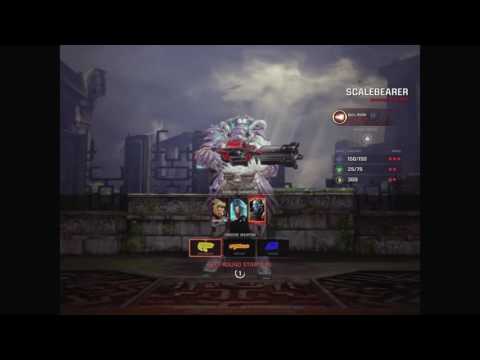 Base vs. Cypher, ruins of sarnath (Quake Champions)