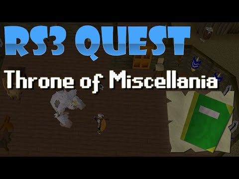 RS3 Quest - Throne of Miscellania