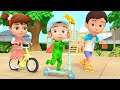 Never Give Up Nursery Rhymes | Motivation Song For Kids