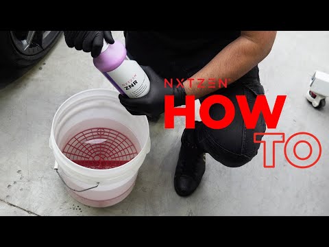 NXTZEN How To - ZNR Rinseless Washing