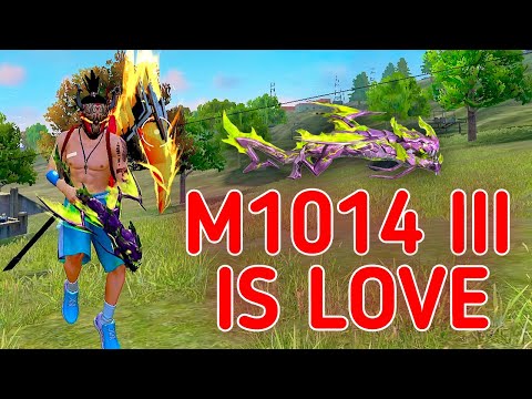 SOLO VS SQUAD || M1014 III IS LOVE❤️ POWERFUL GAMEPLAY WITH MOST POWERFULL GUN IN FF || ALPHA FF