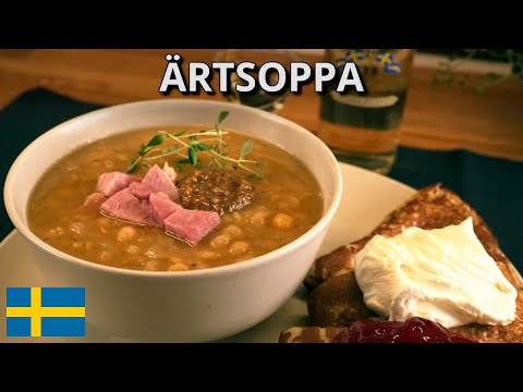How to make Swedish Pea Soup - "Ärtsoppa"