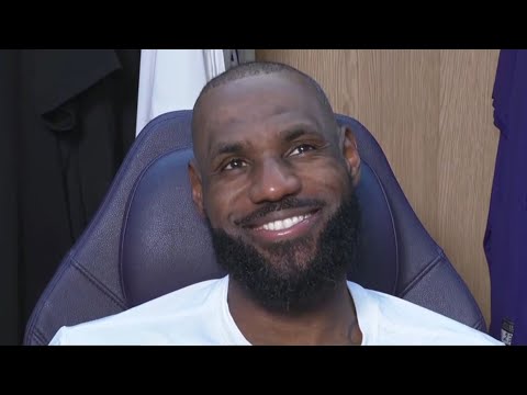 LeBron James PostGame Interview | Milwaukee Bucks vs Los Angeles Lakers