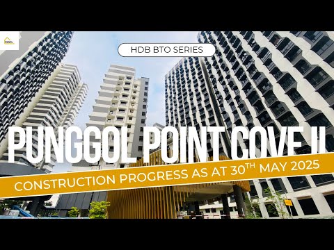 HDB BTO Punggol Point Cove Site Walk | 2-Room($109k), 3-Room($205k), 4-Room($287k) & 5-Room($423k)!
