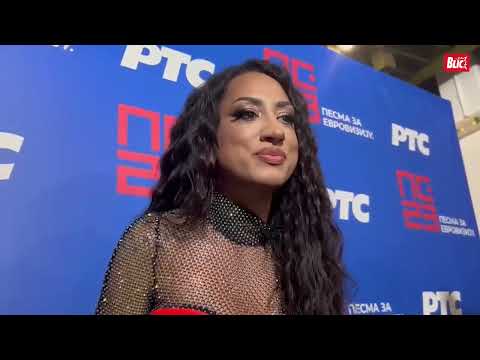 AKO POBEDIM, SKIDAM SE GOLA Zejna sa infuzije došla na finale "Pesme za Evroviziju", spremna na sve