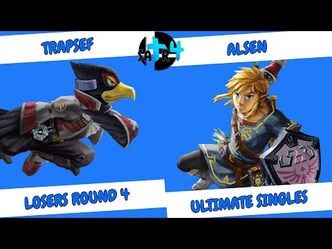 SATR4 - Trapsef (Falco) vs Alsen (Link) Losers Round 4 - SSBU Tournament