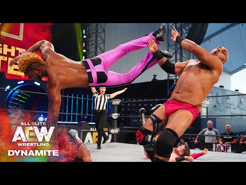 Who won, Private Party's Flips vs FTR's Fists? | AEW Saturday Night Dynamite 8/22/20