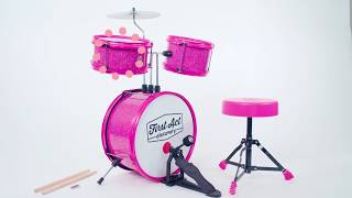 Video thumbnail for First Act Discovery Drum Set & Seat by FirstActMusic